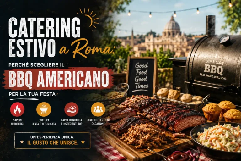 Catering estivo Roma bbq - Locandina